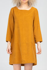 Eva Cotton Cord Dress
